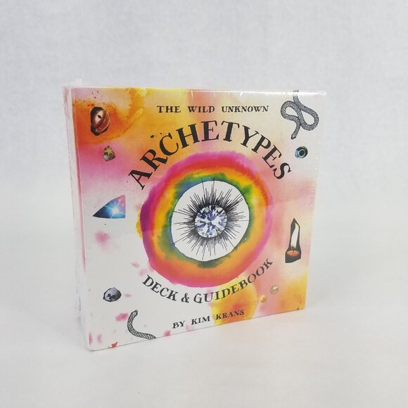The Wild Unknown Archetypes Deck and Guidebook - Hardcover By Krans, Kim - NEW - Picture 1 of 9